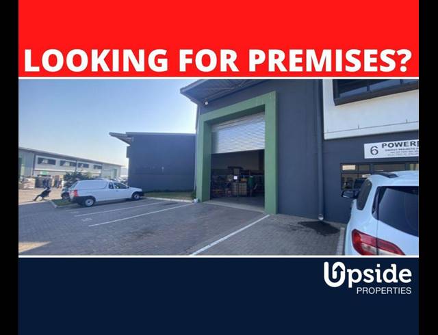 348M² WAREHOUSE TO LET IN CORNUBIA